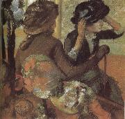 Edgar Degas In  the Store oil painting on canvas